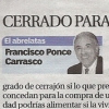 Cerrado para el crédito – 20minutos