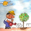 Las plantas necesitan el agua