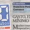 Gasto, el mínimo – 20minutos