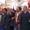 El Mercado Central con la Virgen de los Desamparados
