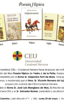 “Poesía Hípica” Pedro J.de la Peña – El Ventanuco