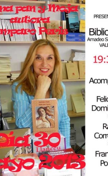 Biblio- Café acoge “Toma Pan y Moja” de Amparo Peris