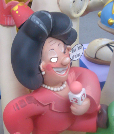 Ninot de falla - Rita