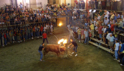 Encendiendo las bolas de fuego