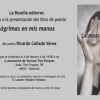 Ricardo Collado Varea presenta “Lagrimas en mis manos”