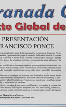 Próximo libro de Francisco Ponce Carrasco