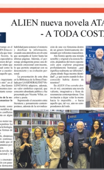 ALIEN de Ata Gomis reseña de Francisco Ponce Carrasco
