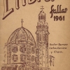 Llibret Fallas 1961 Doctor Serrano, Carlos Cervera y Clero.