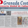 Granada Costa FALLAS 2023 en papel periódico