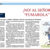 Periódico papel: ¡NO! al señor “FUMAROLA”