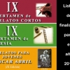 Finalistas IX Certamen Literario de Alfambra 2015