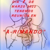 Recordamos día 7 lunes de marzo “A-rimando”