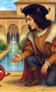 Pichín y el Gran Capitán en la ALHAMBRA