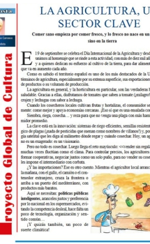 La agricultura, un sector clave – A TODA COSTA