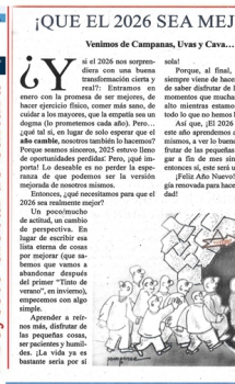 Venimos de Campanas, Uvas y Cava… – A TODA COSTA