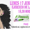 A-rimando recuerda la frase para el lunes 17 junio 2024