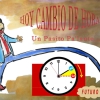 Un pasito hacia el futuro – Cambio de hora