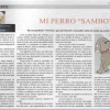 Periódico papel Granada Costa – Mi perro “SAMBO”