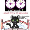Acuérdate de cambiar la hora, por orden del gato