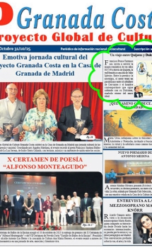 Somos de portada en Granada Costa periódico