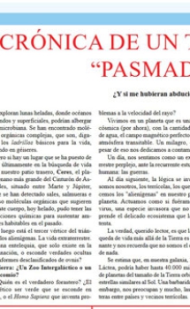 Crónica de un Terrícola “PASMADO”