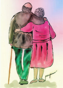 pareja de abuelos