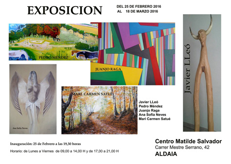 Exposición Pintura y Escultura