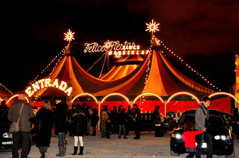 Circo Wonderland en Valencia 2011