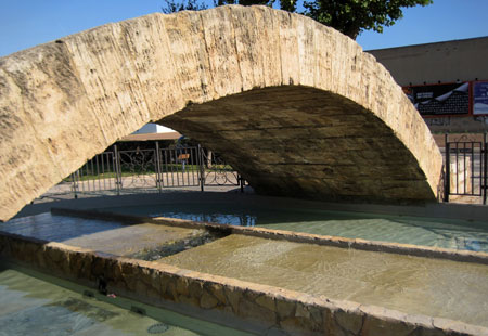 El Pont del Moro -Detalle acequia de Vera