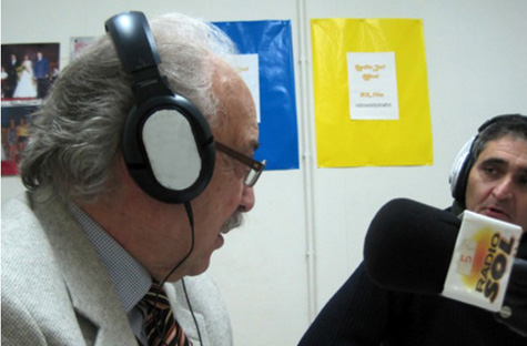 Francisco Ponce (escritor) entrevistado por radio SOL
