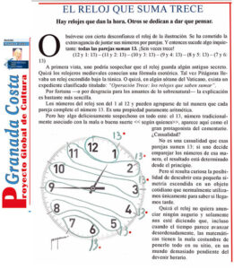 curioso el reloj
