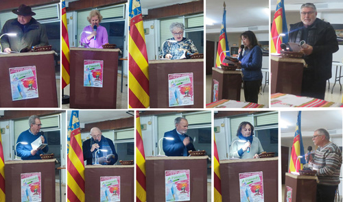 intervinientes en lectura