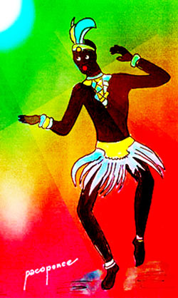 guerrero danza africana