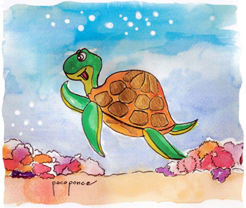 tortuga-acuarela-de-ponce